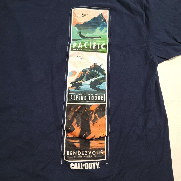 Call Of Duty Vanguard Video Game 100% Cotton Activision 2XL Graphic T Shirt EUC - Picture 6 of 6